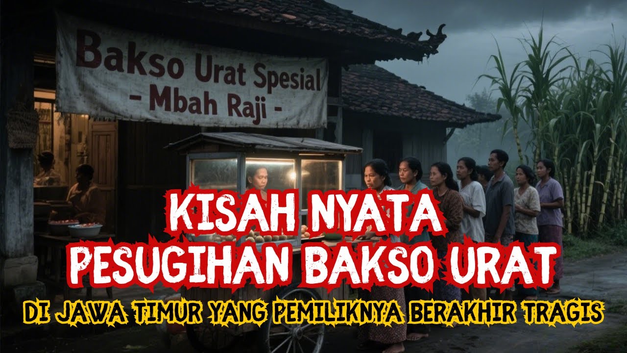 SEREM BANGET !! KISAH NYATA PESUGIHAN BAKSO URAT DI JAWA TIMUR, PEMILIKNYA BERAKHIR DENGAN TRAGIS