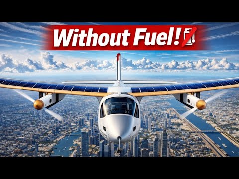 This Plane Flying Around the World Without Fuel ⛽😲