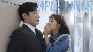 jang shinyu x lee hongjo | paper rings (destined with you fmv) Resimi