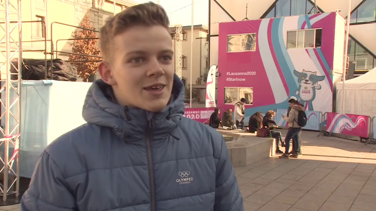 BREAKING THE ICE WITH OLYMPIC CHAMPION ‘BUMBLEBEE’ AT LAUSANNE 2020