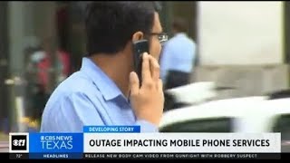 Dallas residents react to national cell phone service outage