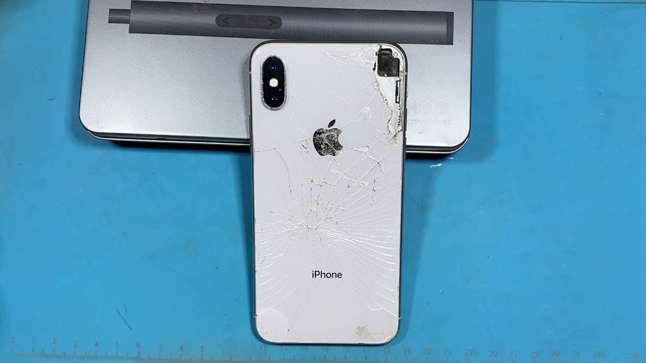 Restoration Iphone X Cracked || Iphone X LCD Replacement. - YouTube