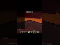 Water Replace Lava Into Nether 💀#minecraft #shorts