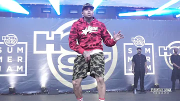 Chris Brown Dancing | Hot 97's Summer Jam 2015