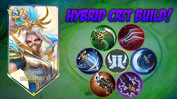 THIS NEW HYBRID CRIT BUILD FOR HANABI🔥 100% BROKEN!! | HANABI BEST BUILD FOR 2023!