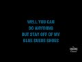 Blue suede shoes rowland karaoke stingray karaoke