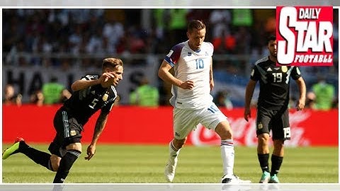 Sigurdsson has just helped Iceland to World Cup shock