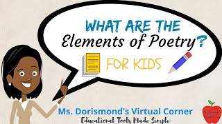 ✏ What are the Elements of Poetry? | Poetry Writing for Kids and Beginners