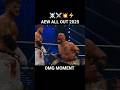 OMG AEW 2025 ☠️💯#aewallout#aew#shortsfeed#wrestling#highlights#viralvideo#mjf#reels#hbomax#yt#shorts