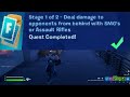 Deal damage to opponents from behind with SMG&#39;s or Assault Rifles Fortnite