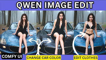 Qwen Image Edit in ComfyUI: AI-fotobewerking van het volgende niveau!