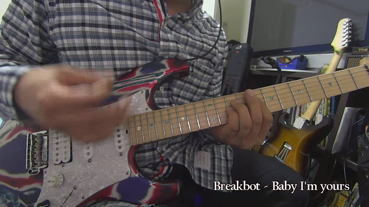 Baby I'm Yours Guitar version - Guitar performance video thumbnail