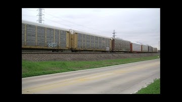 Rosenberg, TX Train Action BNSF UP KCS NS