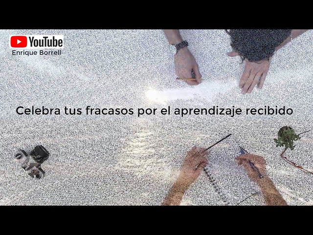 Celebra tus fracasos por el aprendizaje recibido