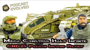 Mega Construx Halo Infinite | GNB28 Pelican Inbound Set Review