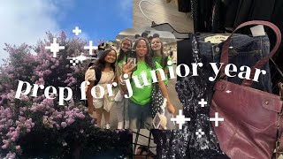 junior yr prep school year back to school reset