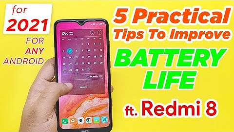 Redmi 8 - 5 Practical Tips & Tricks to Improve Battery Life of Any Android | Transit Tech