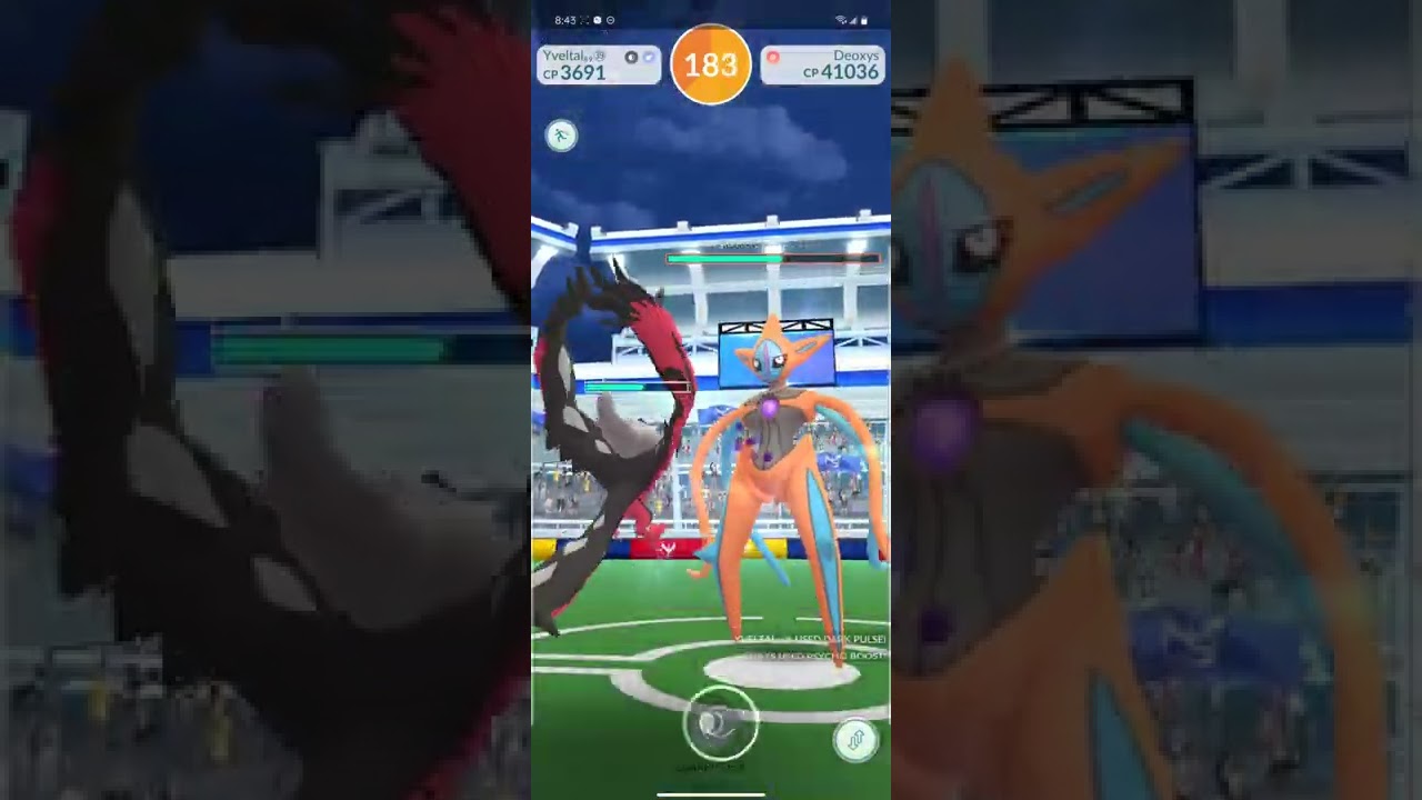 Pokemon GO | Level 5 Raid | Deoxys (Attack Form - Solo)