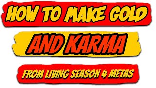 How To Make Lots Of Gold & Karma From LS4 Metas. GW2 Gold Farming 2021