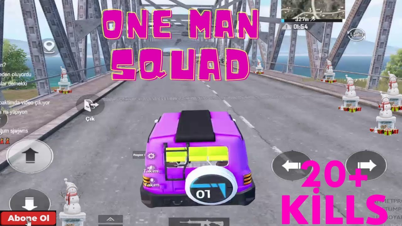 One Man Squad / UNLUCKY GAME / SAD  - PUBG MOBİLE 