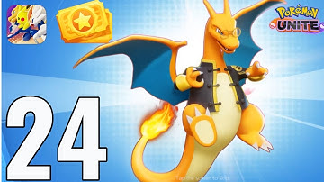 Pokemon UNITE - Gameplay Walkthrough Part 24 - Battle Pass & Adept Style: Charizard (iOS, Android).