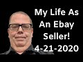 MY LIFE AS AN EBAY SELLER LIVING IN ARKANSAS APRIL 21, 2020 | BOB GRIGGS GBESTORE WHAT SOLD ON EBAY