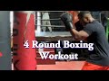 4 Round Boxing Workout at Home With Xworkhard