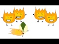 Youtube Thumbnail Very Hot BFDI! (Animation)