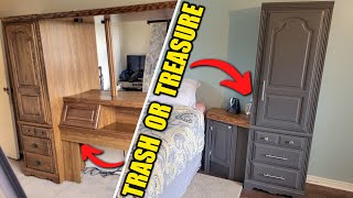 I Took an Old Trash Bedroom Set and Made it New Again!