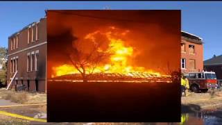 Cause determined for blaze that destroyed Big Timber vacant high school