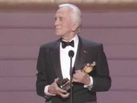 Kirk Douglas receiving an Honorary Oscar®