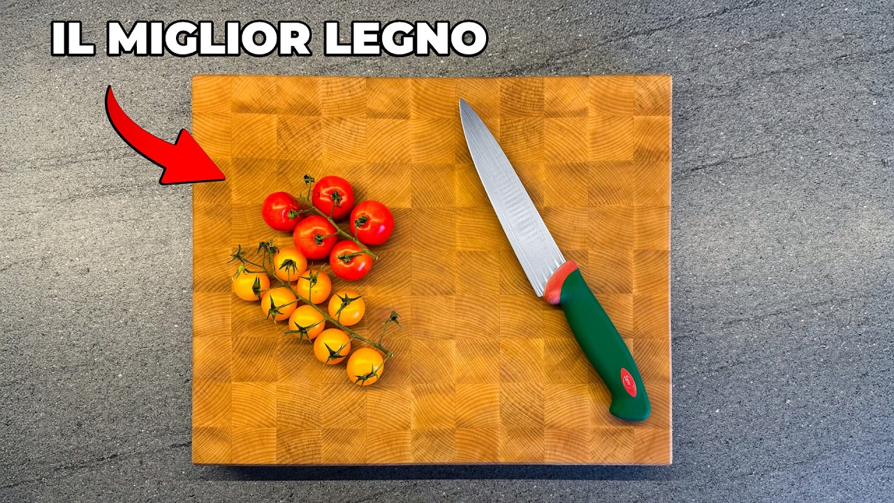 IL MIGLIOR LEGNO per fare un tagliere! - FALEGNAMERIA