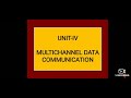 Multiplexing and Demultiplexing -DCN