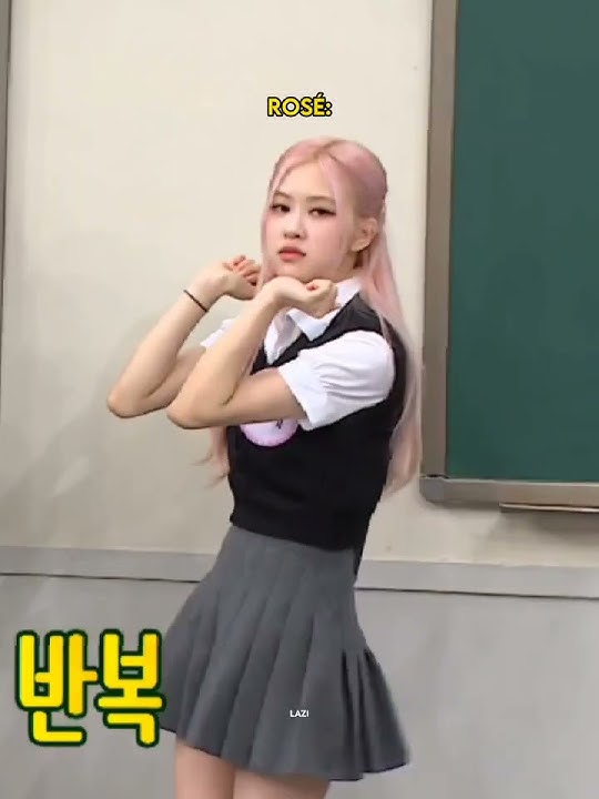 Rosé doing Lisa's crab dance #shorts