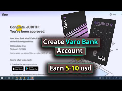how to create varo bank varo bank open account varo savings account varo bank account varo bank offr