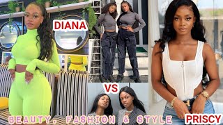 DIANA ENEJE VS PRISCY OJO(Beauty, Style&Fashion Challenge) | Instagram Influencers | Who's The Best?