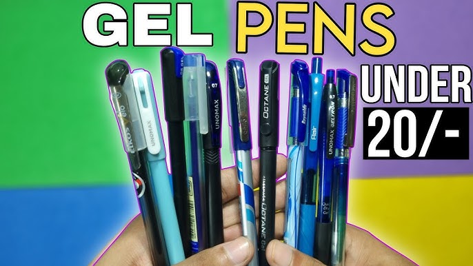 The Best Pen Choice for EXAMS + Best Gel Pens Recommendation