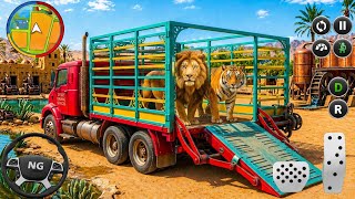 🔥 Tiger Escape! Animal Cargo Truck Simulator 3D 🐅 | Wild Animal Transport Gameplay🐅