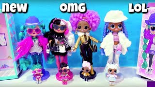 OMG Big Sisters Winter Disco NEW Family Fashion Style Dolls + Blind Bags Video