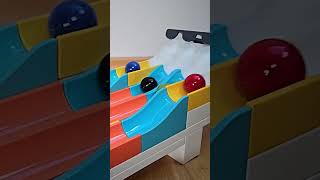 3D printed Marble Run Start Block #slowmotion