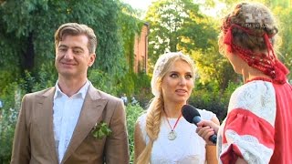 Ольга Горбачова сама вишивала свій весільний рушник