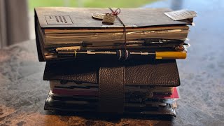 Travelers Notebook | Standard TN | B6 Aura Estelle | Planner Flip | #travelersnotebook #b6 #plans