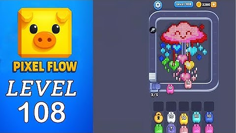 Pixel Flow Level 108 Walkthrough
