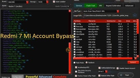 Redmi 7 (onclite) MI Account Disable Flashing Fastboot Mode First Need Unlock Bootloader Via isp
