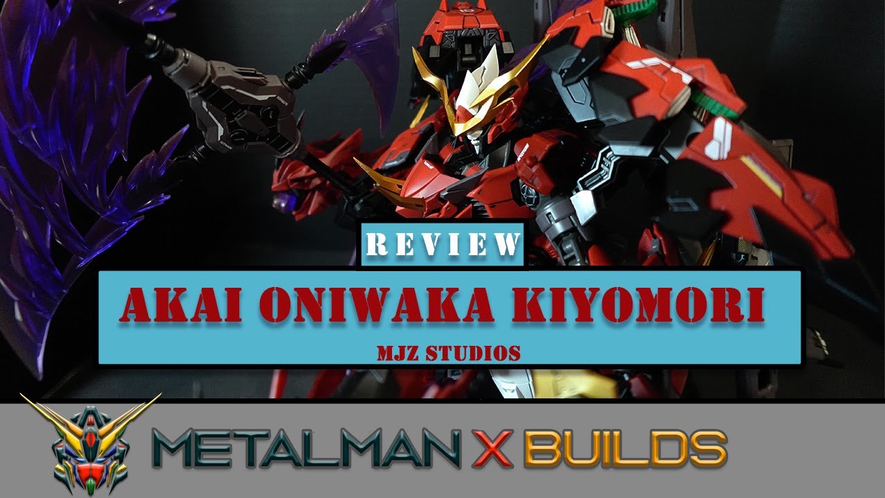 Akai Oniwaka Kiyomori #review #ガンダム #ガンプラ #thirdparty