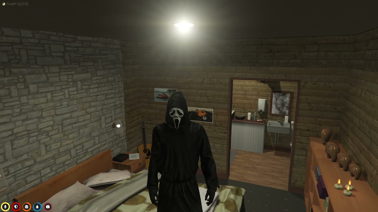 Ghostface chases Carmella GTA V rp nopixel (ttv Burn) 2021 11 29