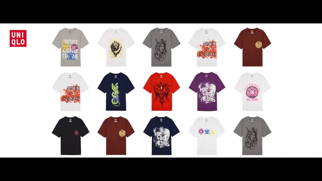 Blizzard Uniqlo S Clothing Collection Has Launched Ubergizmo