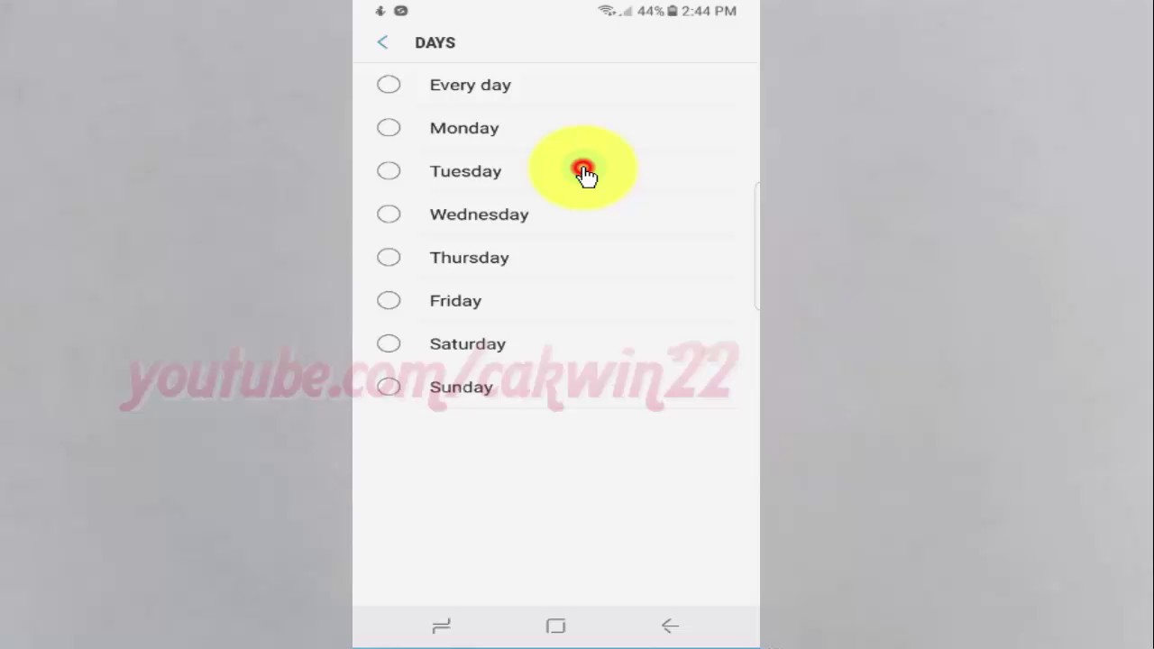 Android Nougat How to Set Do not disturb schedule on Samsung Galaxy