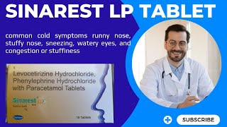 Sinarest LP Tablet || common cold runny nose, stuffy nose, sneezing, watery eyes, and congestion#ck Net Worth