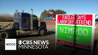 How did Nimrod, Minnesota get its name?